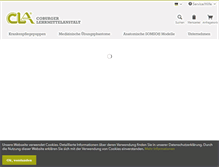 Tablet Screenshot of cla.de